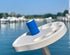 Sqoozie Non-Tipping Insulated Boat Can Holder, Island Blue, Portable Magnetic & Suction for SUP's, Kayaks, RVs, ATV