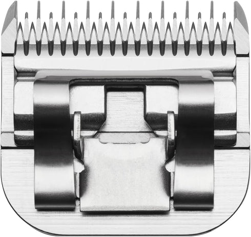 Andis Carbon Infused Steel UltraEdge Dog Clipper Blade, Size-5 Skip Tooth, 1/4-Inch Cut Length (72640), Chrome