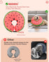 MIDOG Dog Cone Collar for Large Medium Dogs, Soft Inflatable Dog Cone Alternative After Surgery, Adjustable Protective