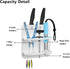 SUNOOM White Boat Knife Holder,Marine Plier Holder and Lure Holder (Horizontal Style)