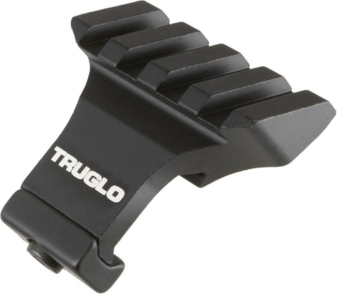 TRUGLO 45 Degree Offset Tactical Hunting Shooting Aluminum 2" Picatinny Rail Mount for Versatile Optics