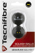 Tecnifibre 4 Pack Double Yellow Dot Squash Balls
