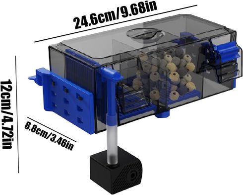 Generic Filter Aquarium,Multifunctional Water Pump | Upper Aquarium Filter | for Betta Shrimp Saltwater Freshwater