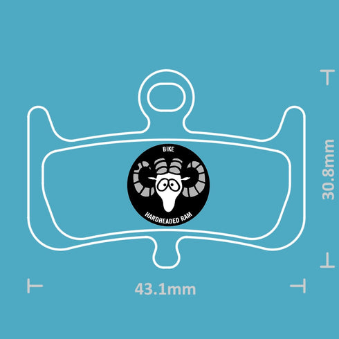 A4. (1 Bike Brake Pads Resin or sintered for Hayes Dominion The Bicycle Replacement Part for OEM Brakes for high