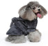 QHKFTW Luxury Small Dog Bathrobe - Soft Flannel Pajamas, Quick Drying Hooded Bath Robe, Super Absorbent Towel