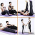 Upgrade 4-Tube Abdominal Waist Leg Slimming Trainer, Elastic Pull Rope for Arm Legs Stretching Workout Equipment
