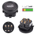 Golf Cart Battery Indicator 12V/24V/36V/48V/72V LED Digital DC Electricity Meter for Golf Carts
