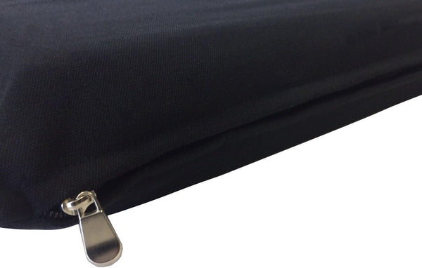 DIY Durable Tough Black Canvas Pet Dog Bed Pillow Cover, Waterproof Resistant Case Set for Medium Large Dogs, Covers
