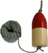 KUFA Sports 1/4" x 100' Lead Rope & 6"X14" Red/White Float Combo for