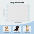 Nomipaw 28"x39" 25 Count Disposable Leakproof Absorbency Underpads, Large Incontinence Pads with Quick Drying for Baby