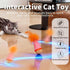 Lulu's world Wooden Interactive Cat Toy with Catnip - Nienie Tumbler Wobble Toy for Indoor Cats, Self-Righting Chaser