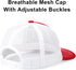 Unisex Trucker Hats, Blank Mesh Snapback Hats, Sport Plain Baseball Caps, Adjustable Fitted Hat