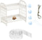 Generic Hermit Crab Habitat Accessories - Plastic Grid Ladder Hammock for Hermit Crab,