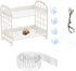 Generic Hermit Crab Habitat Accessories - Plastic Grid Ladder Hammock for Hermit Crab,