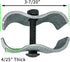 HITTITE 8 Set Dog Kennel Panel Clamps for Chain Link Fence Panel with 1-3/8"/32mm Diameter, Saddle Clamps