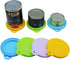 Food Can Covers 4 Pack - Universal BPA Free Silicone Lids for Dog and Cat Food, Fits Standard Size Cans