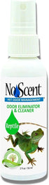 No Scent Reptile Tank Cleaner Spray & Pet Odor Management for Bearded Dragon, Turtle, Lizard (2 Fl Oz / 59 mL)