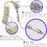 Rope Dart Meteor Hammer Exercise Ball, Rubber Meteor Hammer for Chinese Kungfu Traditional Martial Arts