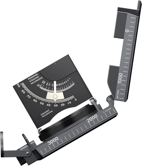 IP65 Anbte Compass Hiking Survival, Waterproof Metal Compass with Sighting Clinometer and Carry Bag, Multifunctional