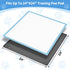 24x24 ALOOF Silicone Dog Pee Pad Holder in, Puppy Potty Training Tray with Magnetic Snaps & Raised Edges, Non-Slip