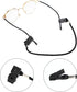 SATINIOR 6 Pieces Adjustable Strap Clips, Windproof Cap Retainers in Black, Large