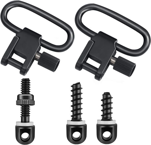 Anovo Sling Swivel Studs Set, Wood Bolt Screw Studs Crossbow Sling Screw