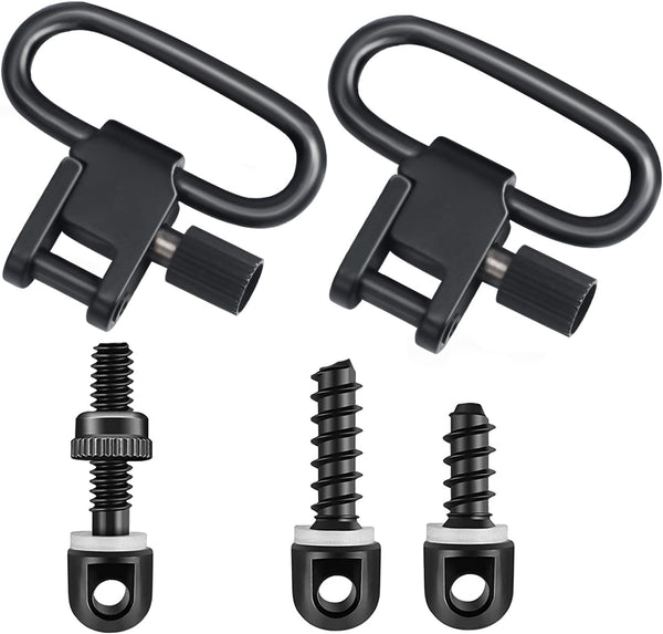 Anovo Sling Swivel Studs Set, Wood Bolt Screw Studs Crossbow Sling Screw