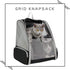 Backpack Texsens Innovative Traveler Bubble Pet Carriers for Cats and Dogs (Black)
