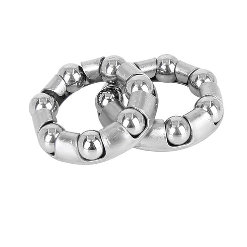 X AUTOHAUX 4pcs 20.5mm x 7 Ball Bearing Cages Crank Bearings Wheel Bearing Retainer for Bicycle