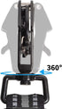 Heavy Duty Dog Leash Clips - Small Quick Release and Lock Snaps - Frog Clip (Ring 0.6 x 2) Black
