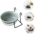 Hanging Pet Bowl Set - Hanging Kennel Water Bowl for Puppy Cages, Pet Feeder, Cat Accessories, Dog Dish with Rack