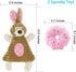 Puppy Toys for Teething - Chew Toys for Small Dogs, Crinkle Dog Toys, Pink, 5-Pack