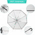 OMEM Portable Modular Dog Umbrella with Leash, Pet Outdoor Rainproof Supplies, Diameter 28.3"