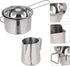 Backpacking MAGICLULU Cookware Large Capacity Milk Pan Thicker Body for Uniform Heat Ideal for Outdoor Hiking