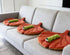 LZYDD Cozy Set Leaf Dual-Use Mat Cat Bed Sofa Protector with a Catnip Caterpillar Self-Play Cat Toy