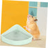 Chinchilla SUPVOX Guinea Pig Hay Compatible Rabbit Toilet Box Ceramic Pet Toilet Bunny Cage Hamster Potty
