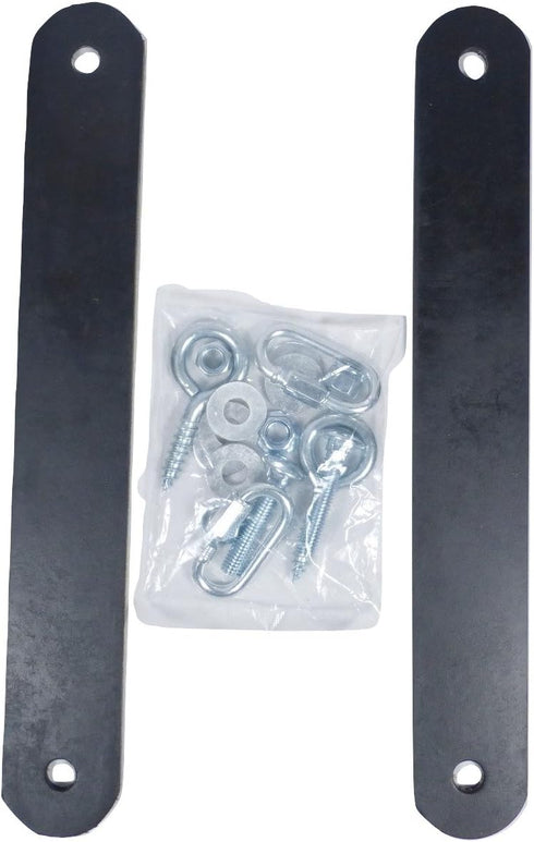 Tactical Scorpion Gear Hanging Steel AR500 Gong Target, Rubber Strap Mounting Kit