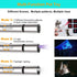 7 IVVTRYI Laser Pointer Cat Toys for Indoor, Rechargeable, Adjustable Wand Red Light Pet Interactive Cat Mouse Toys
