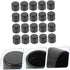 20pcs Foosball Rod Caps for Standard Tables End Caps for Soccer Game Accessories Protective Covering for Easy