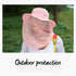 Mosquito Head Net Hat, Safari Sun Hat with Veil Mesh Protection