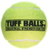 PetSport Yellow Tennis Ball Dog Toys, 24 Pack Medium (2.5") Non-Toxic Felt & Rubber Tuff Balls