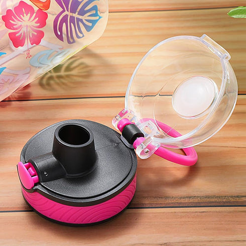Home Tune Chug Lid & Replacement Parts for 23oz Water Bottle - Flamingo Lid