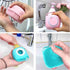 Dog Brush – Cat Brush – Shampoo Dispensing Scrubber – Soft Silicone Design for Grooming, Deshedding, Pink