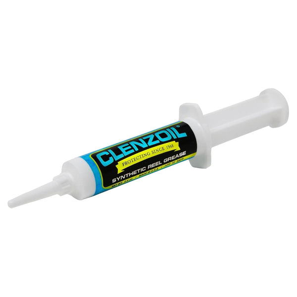 Clenzoil Synthetic Reel Grease Syringe - 100% Synthetic Reel Grease - for