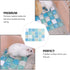 2pcs 10x6.5cm Sosoport Hamster Cooling Pads - Pet Cooling Stone Mat for Small Animals - Hamster Plate Small Animals