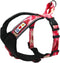 Pawtitas Reflective Dog Harness, Padded Comfort Control for Walks or Runs, Small Pink Dog Vest