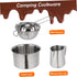 Backpacking MAGICLULU Cookware Large Capacity Milk Pan Thicker Body for Uniform Heat Ideal for Outdoor Hiking