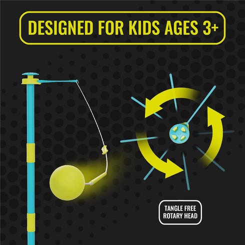Swingball Early Fun - Portable Tether Tennis Set for Children - All Surface, Ages 3+ (MK7283)