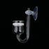 CO2 Diffuser Set, Carbon Dioxide Glass Reactor U Shape Tube for Aquarium Plants Tank