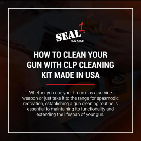 1 (8 oz) SEAL CLP Plus Paste I Cleaner Lubricant Protectant I Dissolves Carbon & Fouling I Protective Barrier I Long
